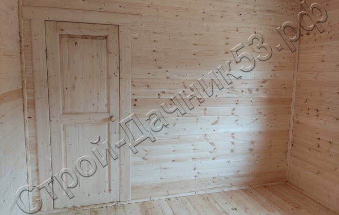 4 Каркасно-щитовой дом  Д-3, 9х8.5м, 67.5  М², Тверская область, Калязинский район, деревня Ярославищи. (4)